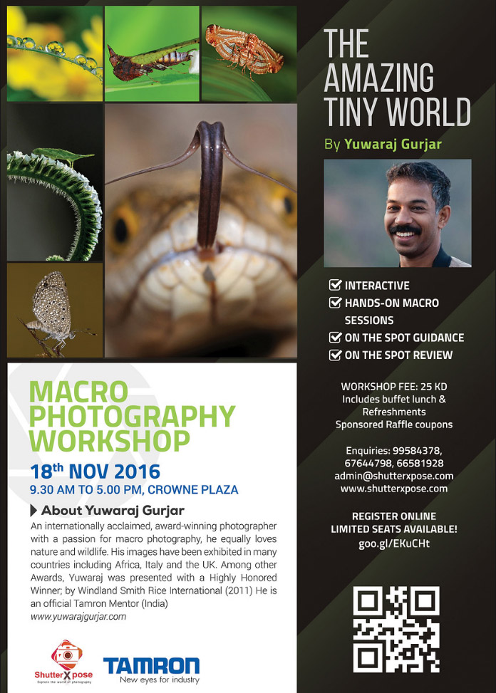 Macro Photography workshop by Yuwaraj Gurjar