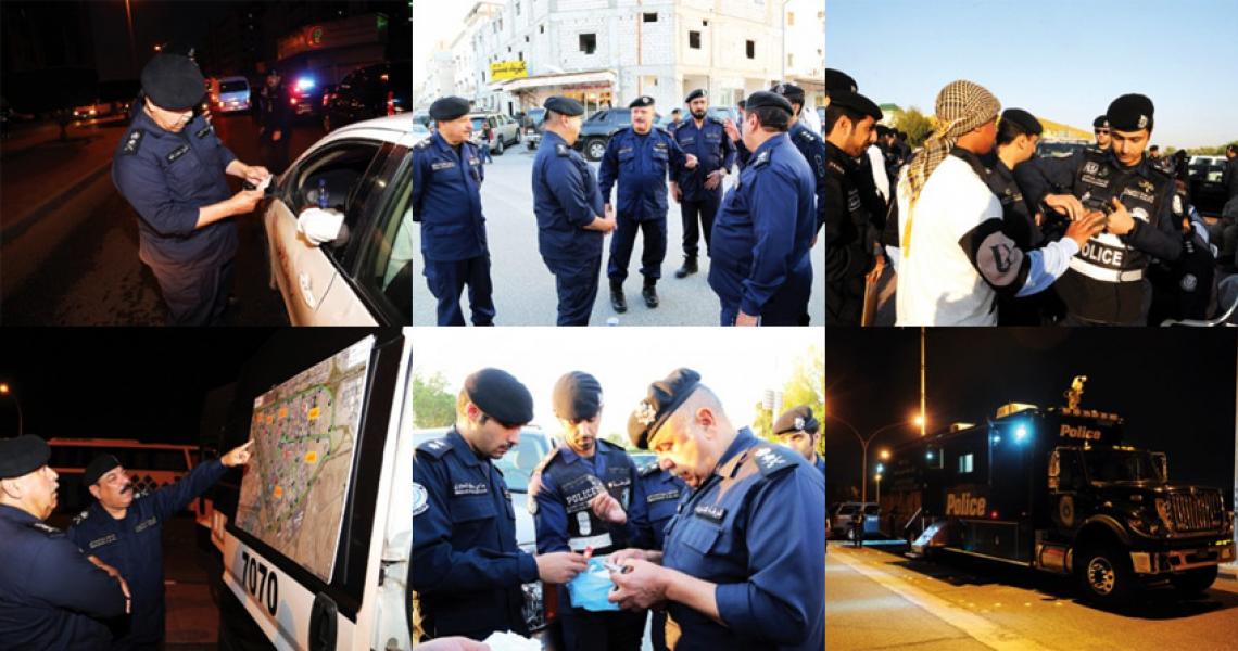 Ministry of Interior Security Campaign in Jleeb Al-Shuyoukh