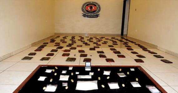 Drug Control General Department (DCGD) seized 70kg of Hashish and other narcotics
