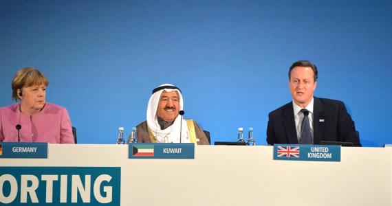His Highness the Amir announces USD 300 million aid for Syrians