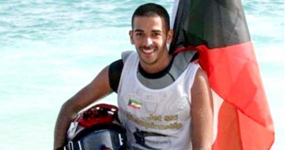 Kuwaiti jetski racer Mohammed Burbaye