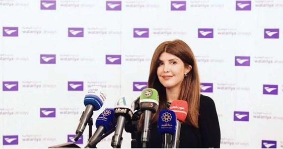 Head of Wataniya's public relations department Lana Al-Rashaid